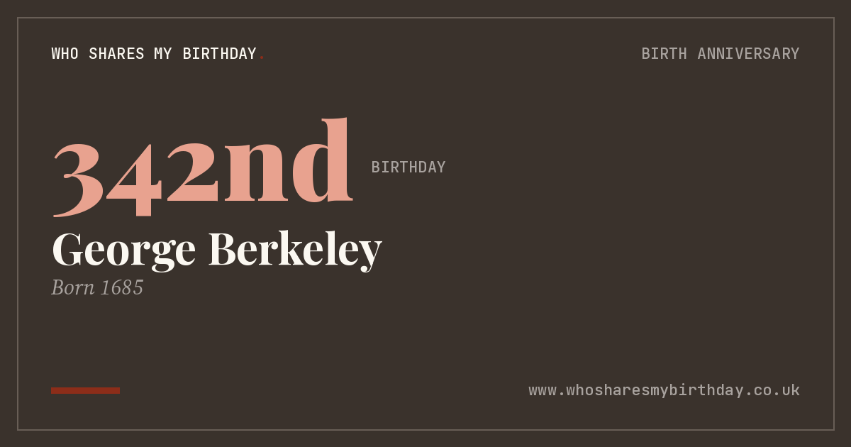 George Berkeley