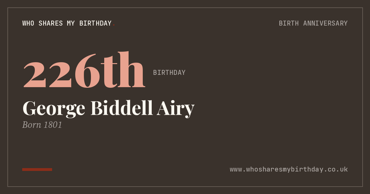 George Biddell Airy