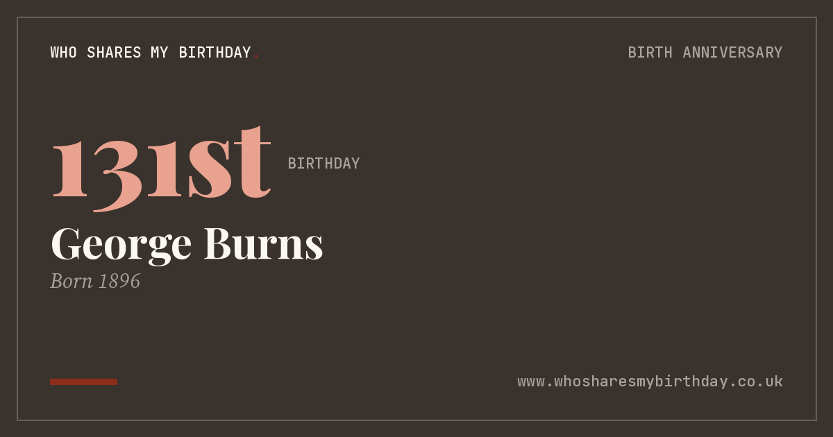 George Burns