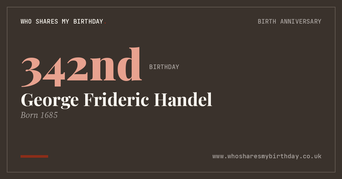 George Frideric Handel