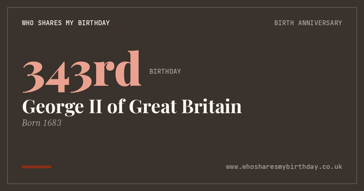 George II of Great Britain