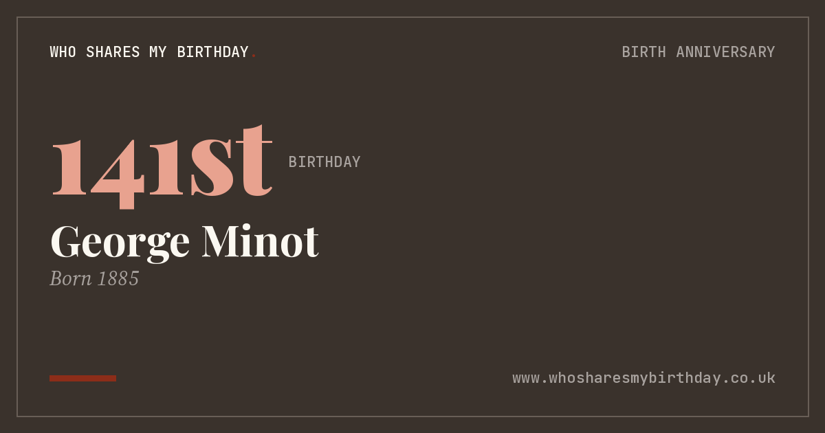 George Minot