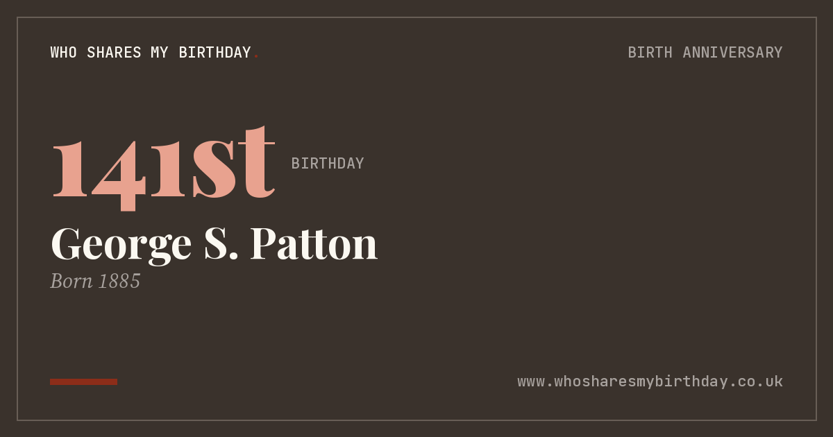 George S. Patton