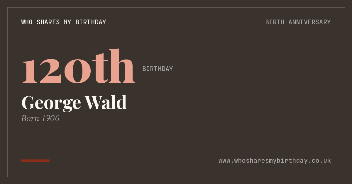 George Wald