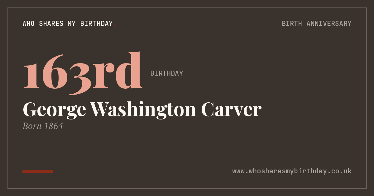 George Washington Carver