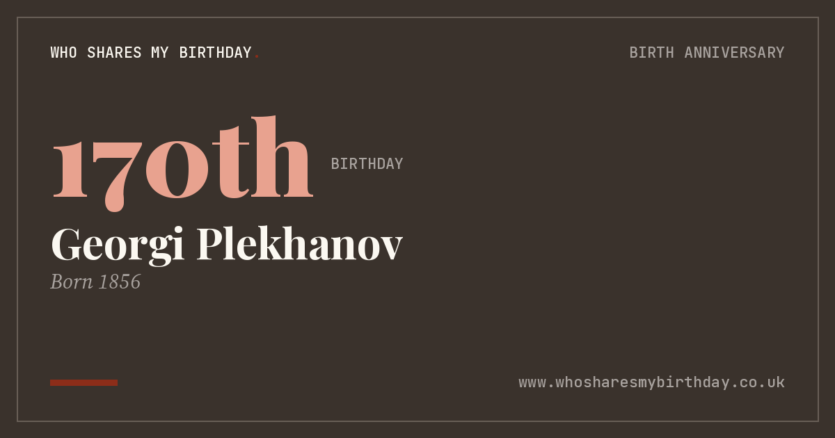 Georgi Plekhanov
