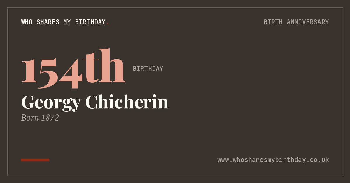 Georgy Chicherin