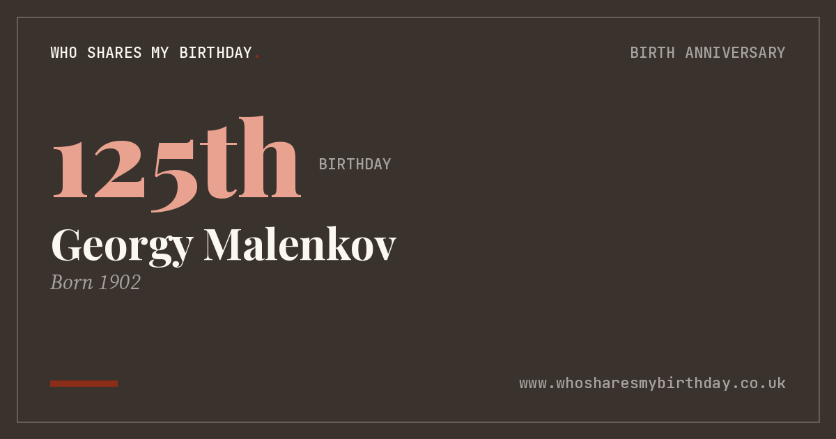 Georgy Malenkov