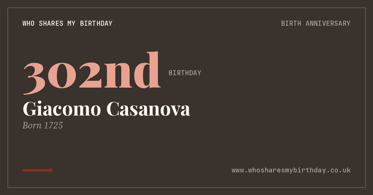 Giacomo Casanova