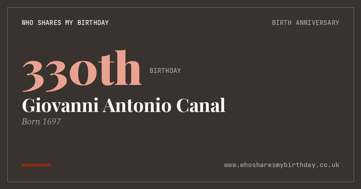 Giovanni Antonio Canal