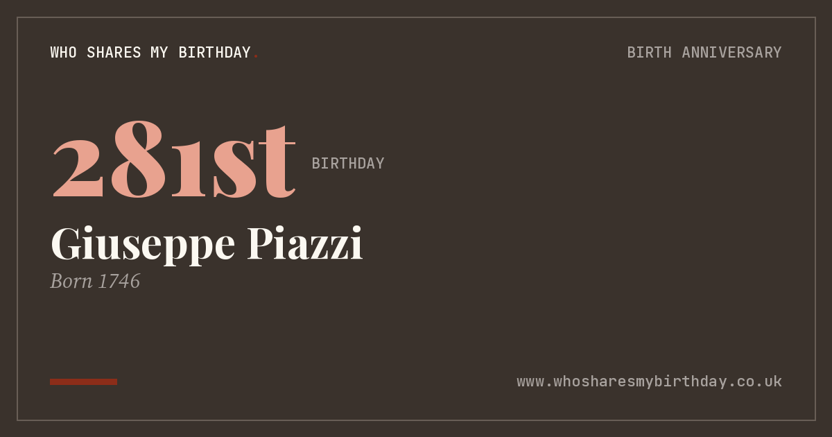 Giuseppe Piazzi