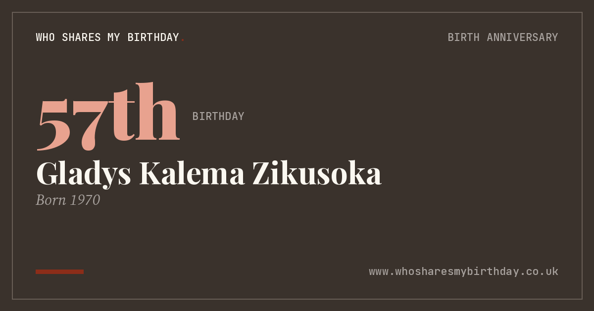 Gladys Kalema Zikusoka