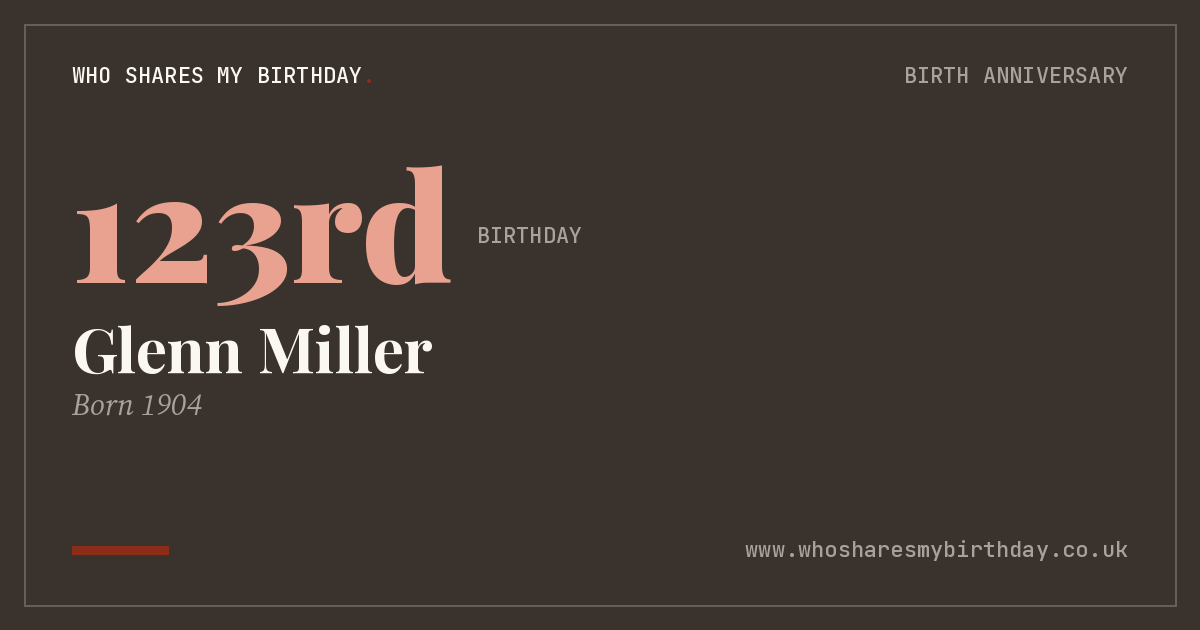 Glenn Miller