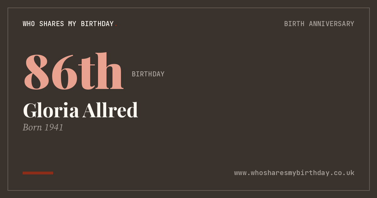 Gloria Allred