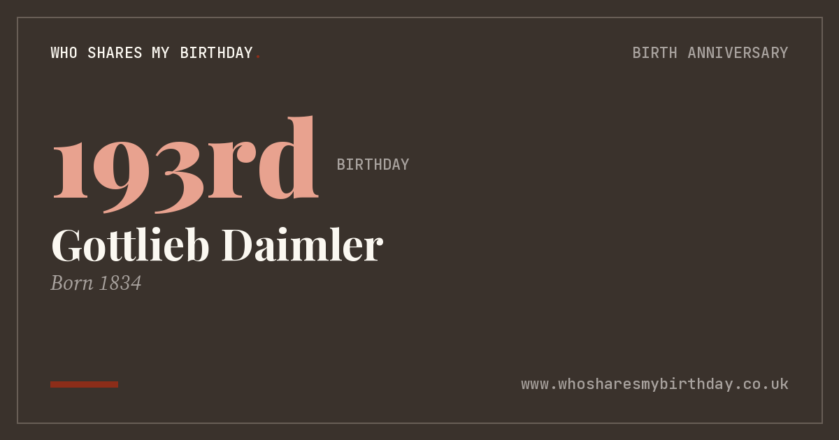 Gottlieb Daimler