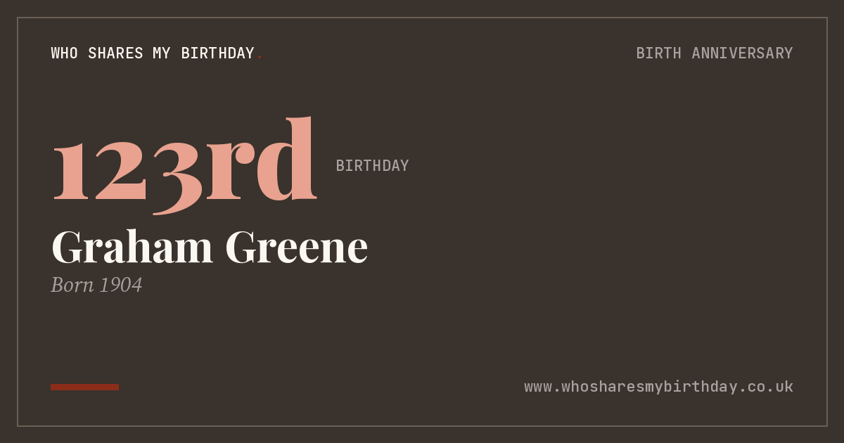 Graham Greene