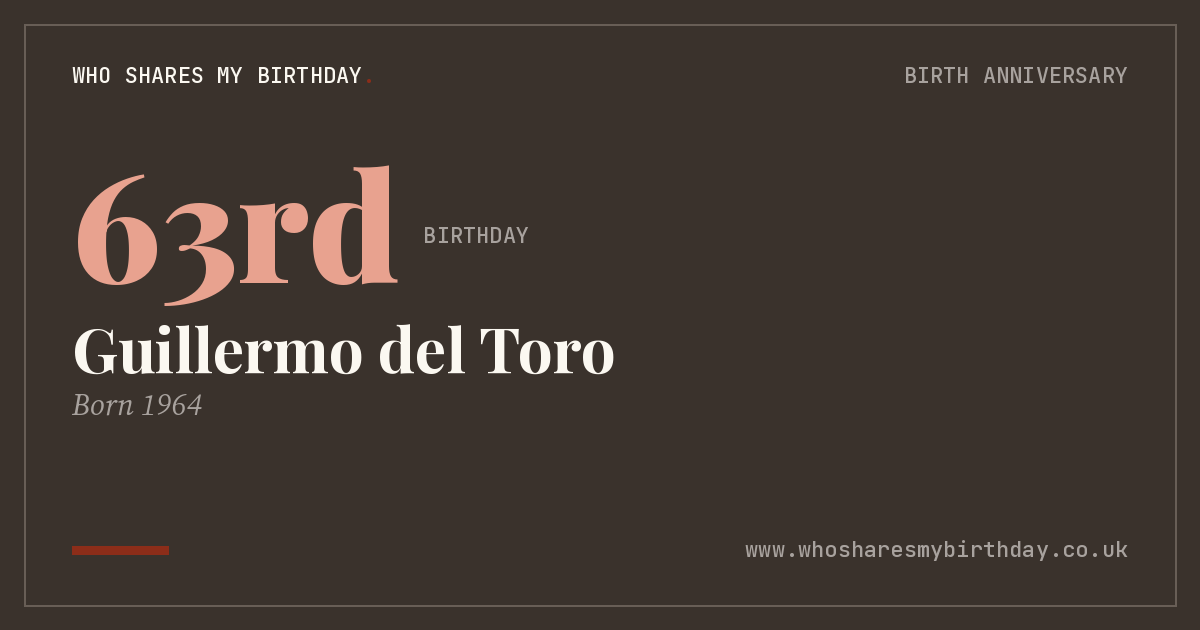 Guillermo del Toro
