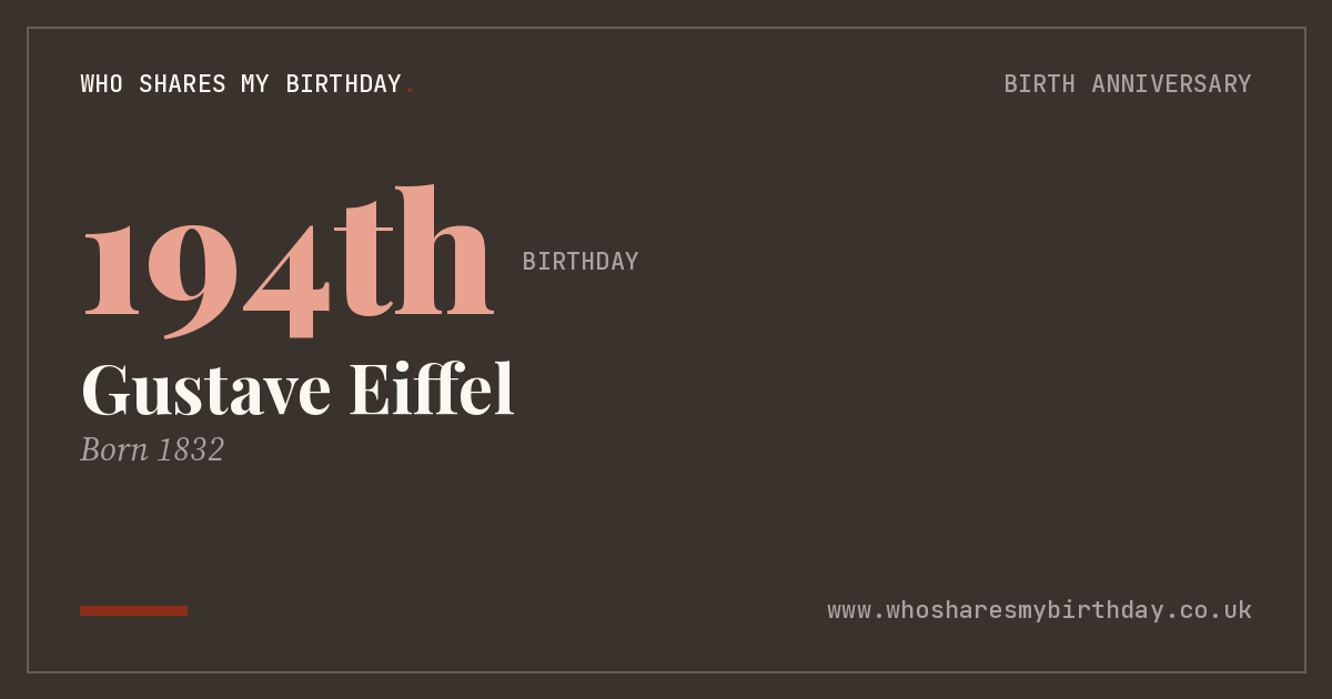 Gustave Eiffel