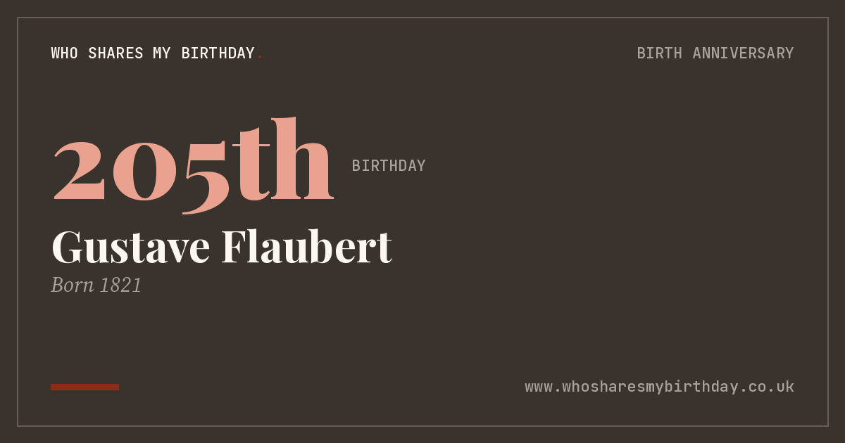 Gustave Flaubert