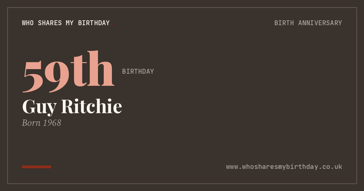 Guy Ritchie