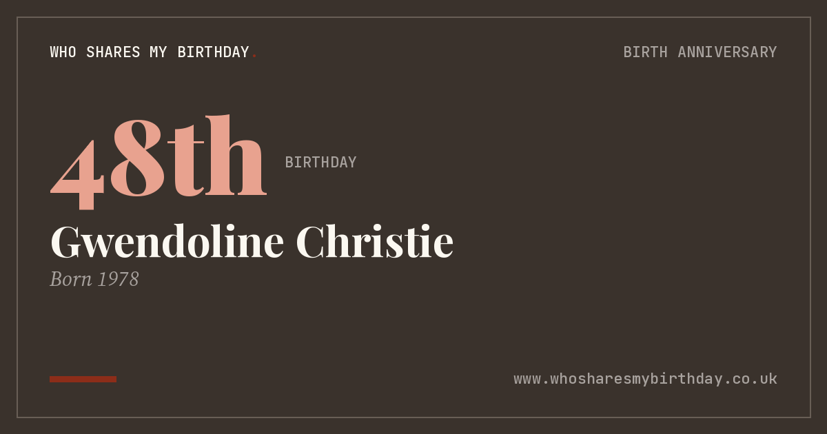 Gwendoline Christie