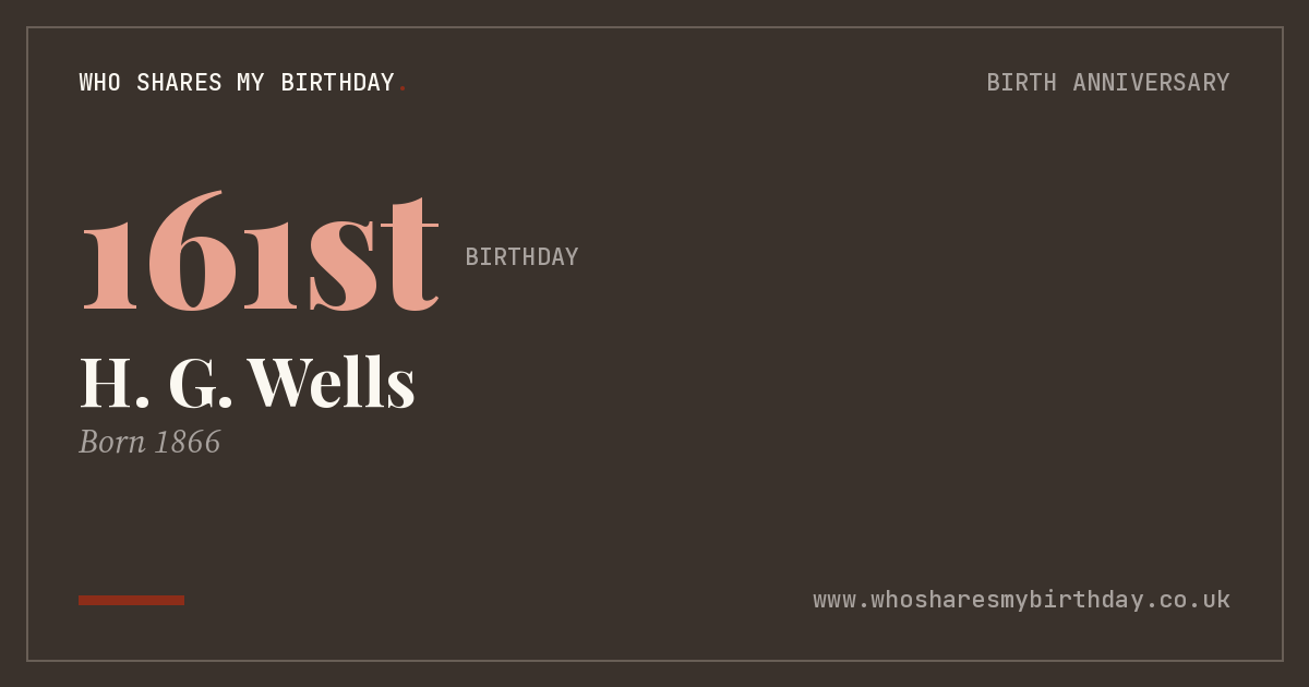 H. G. Wells