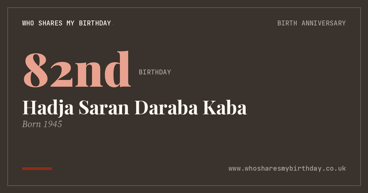 Hadja Saran Daraba Kaba