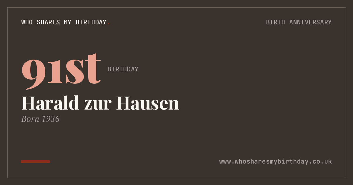 Harald zur Hausen