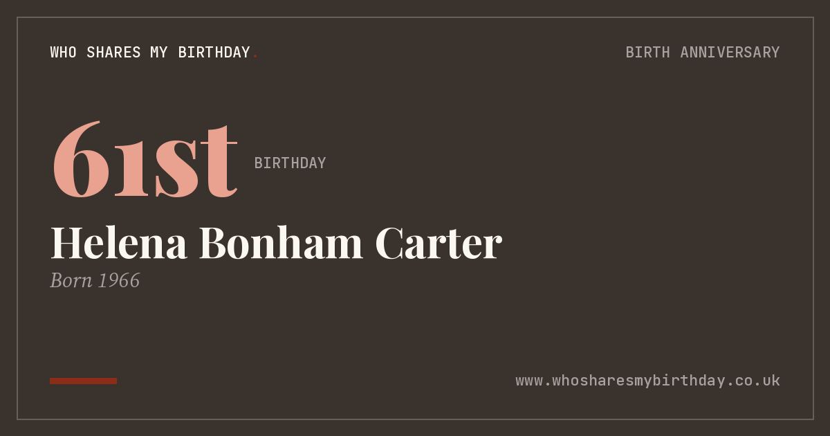 Helena Bonham Carter