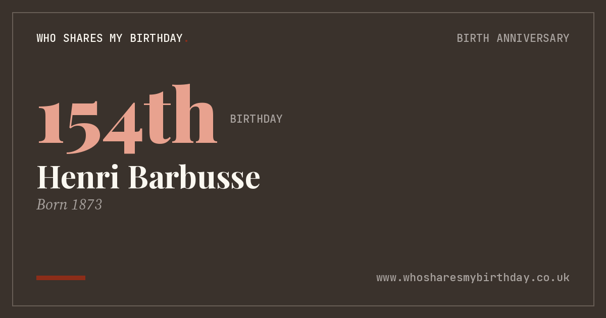 Henri Barbusse