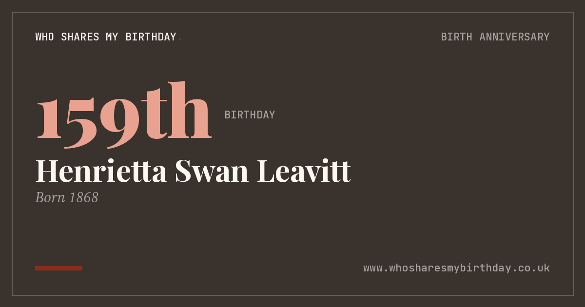 Henrietta Swan Leavitt