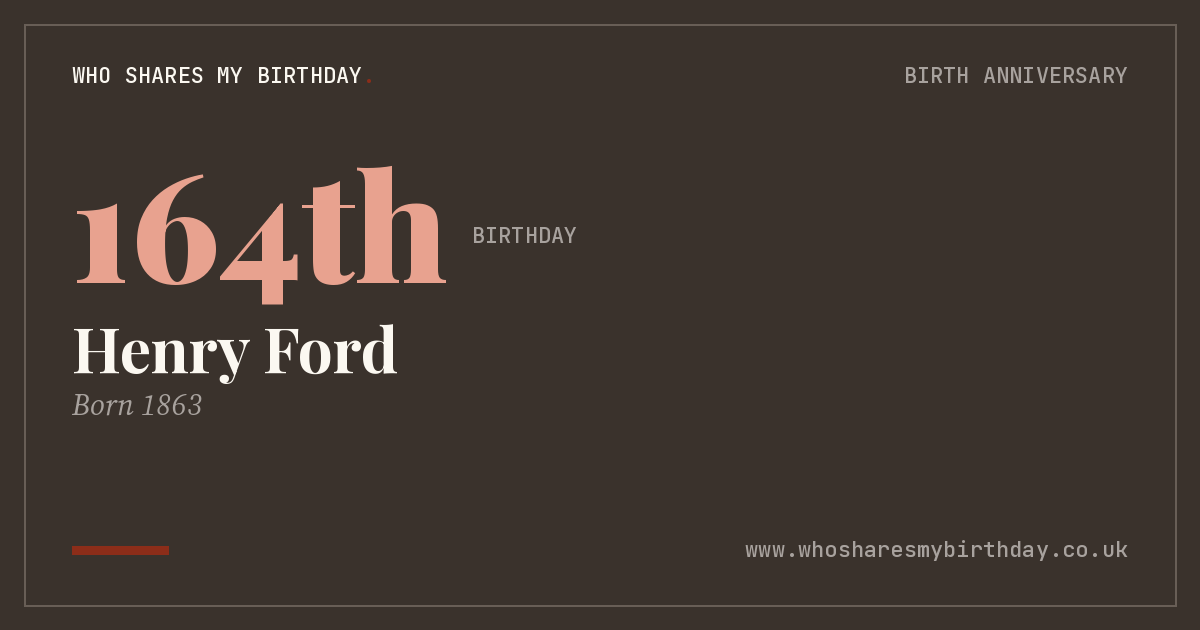 Henry Ford