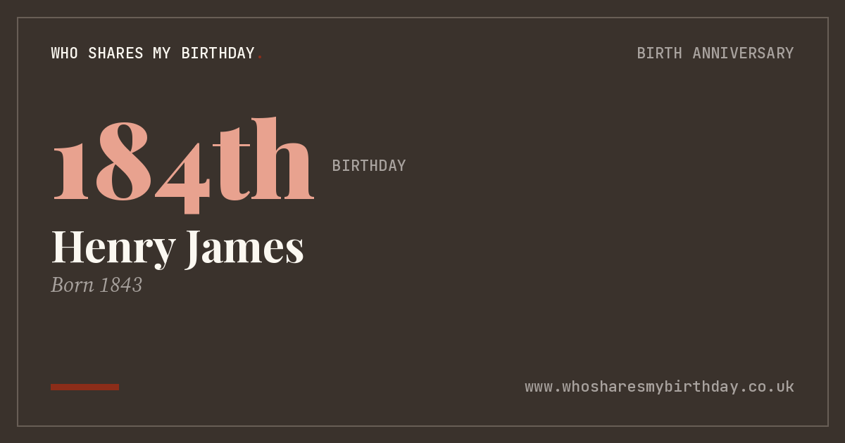Henry James
