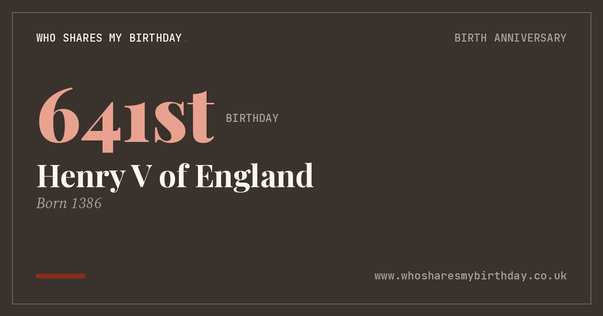 Henry V of England