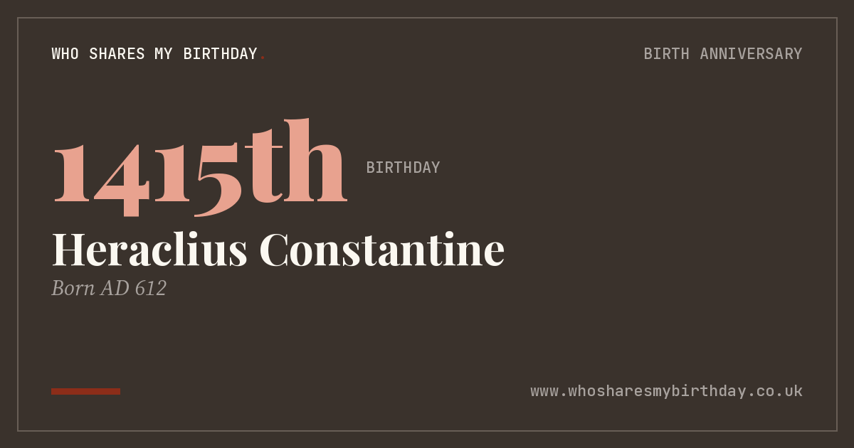 Heraclius Constantine