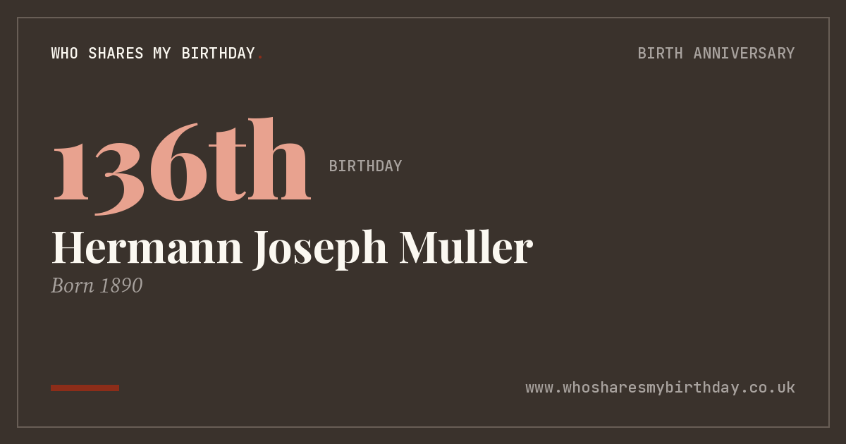 Hermann Joseph Muller