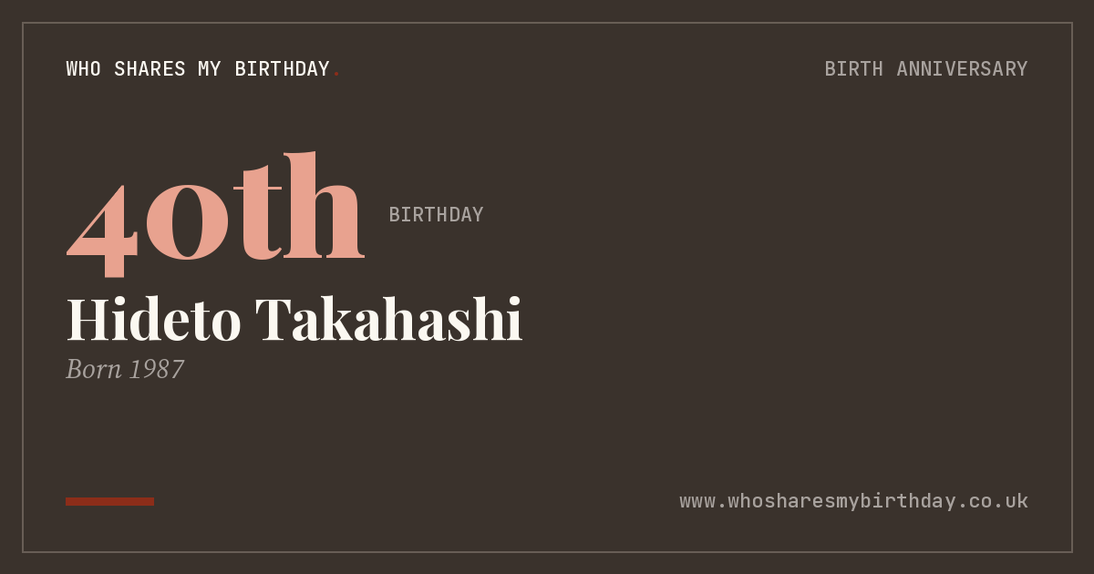 Hideto Takahashi