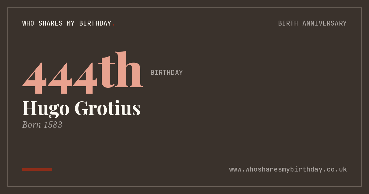 Hugo Grotius