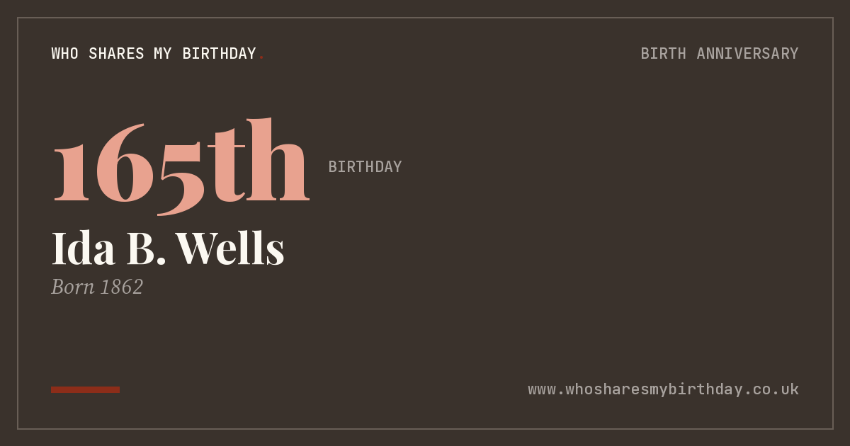 Ida B. Wells