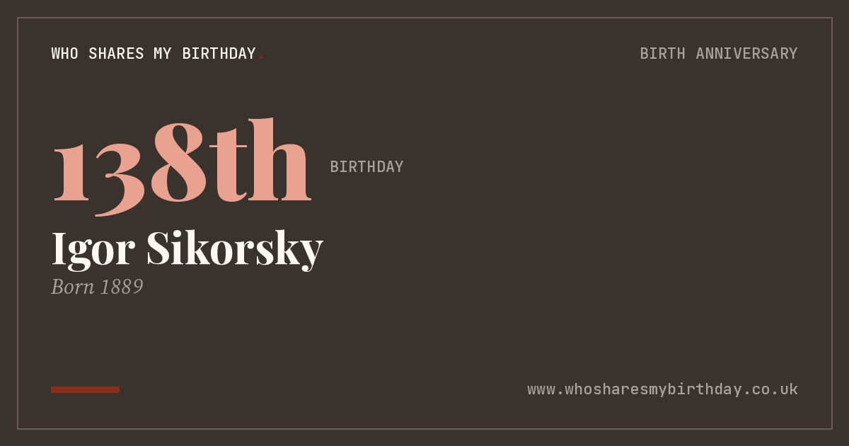 Igor Sikorsky