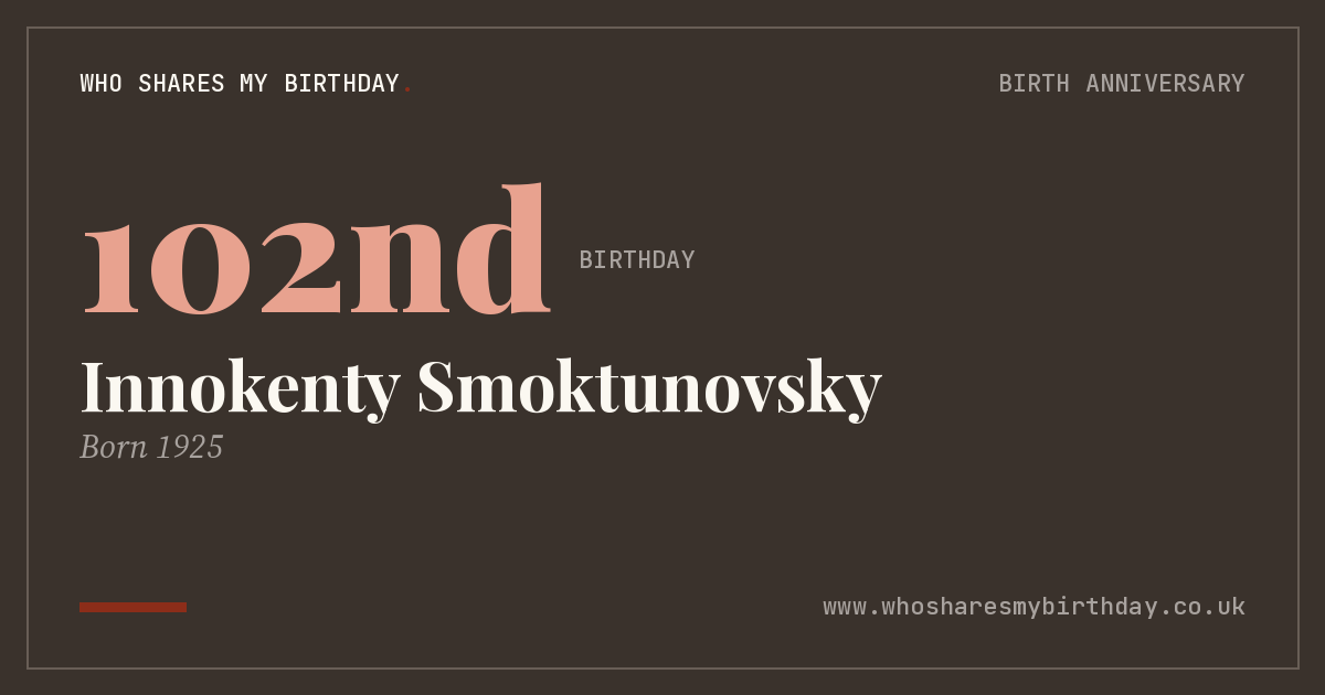 Innokenty Smoktunovsky