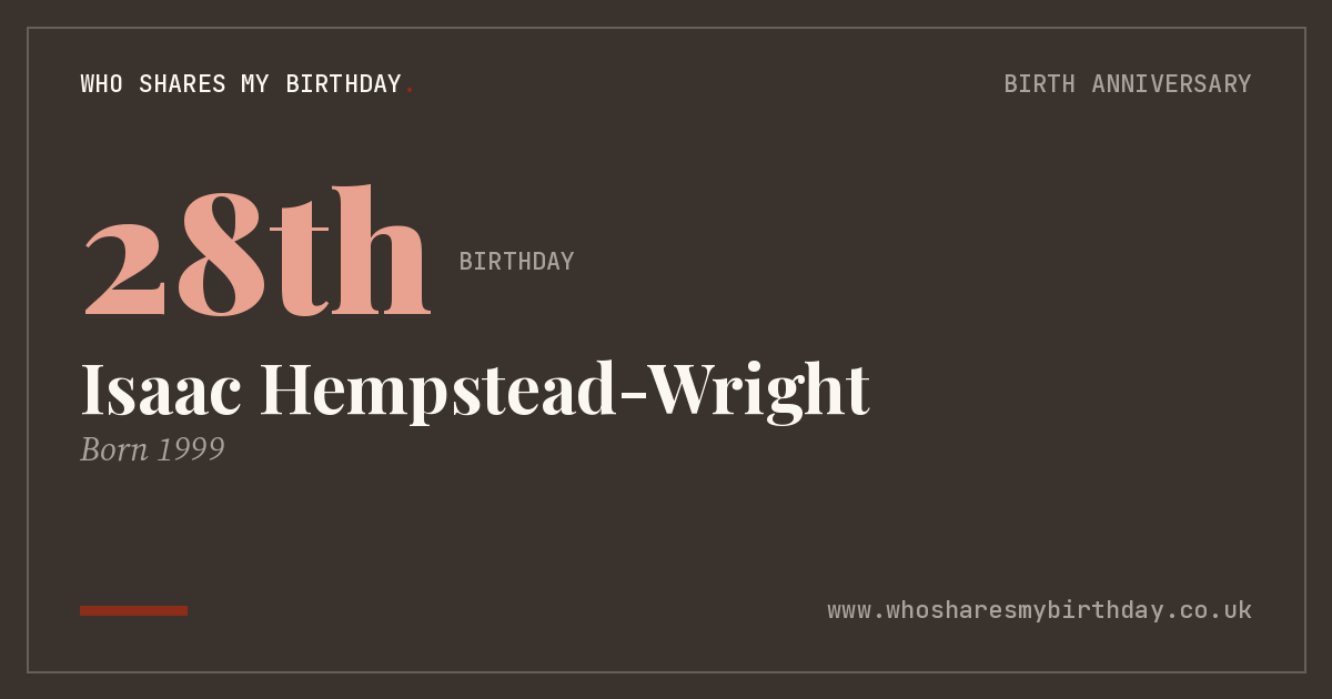 Isaac Hempstead-Wright