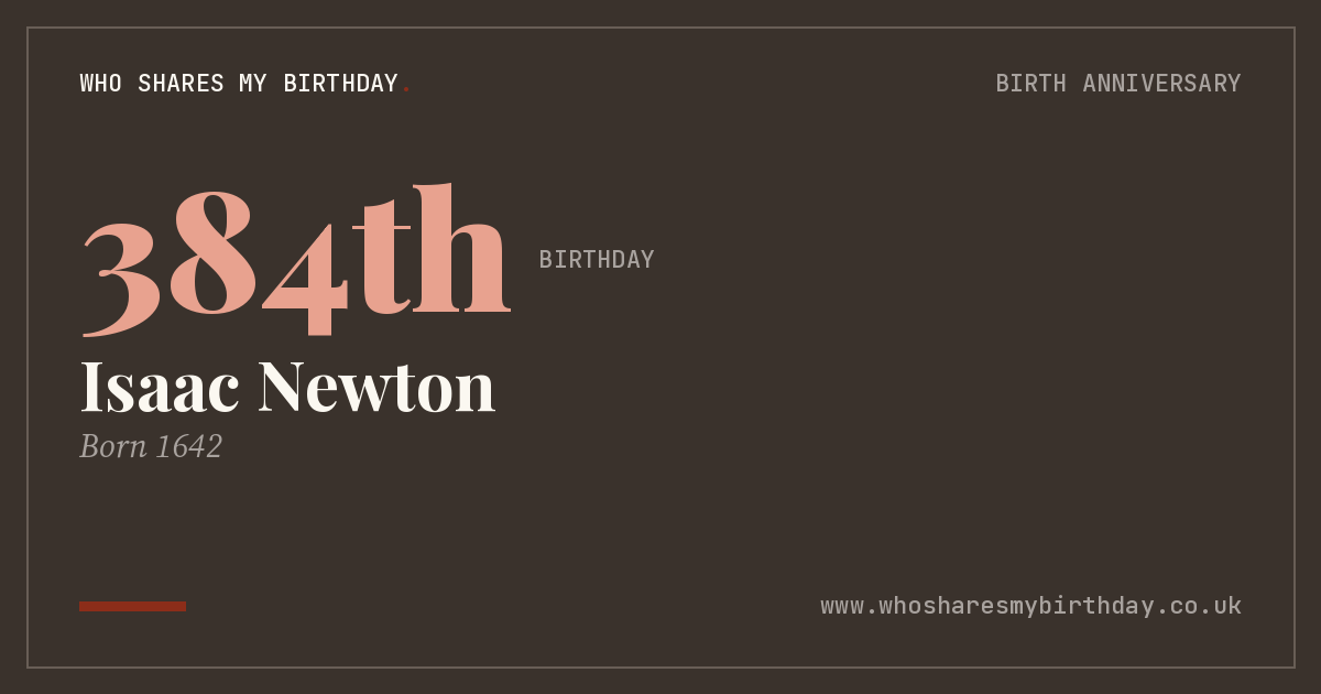 Isaac Newton