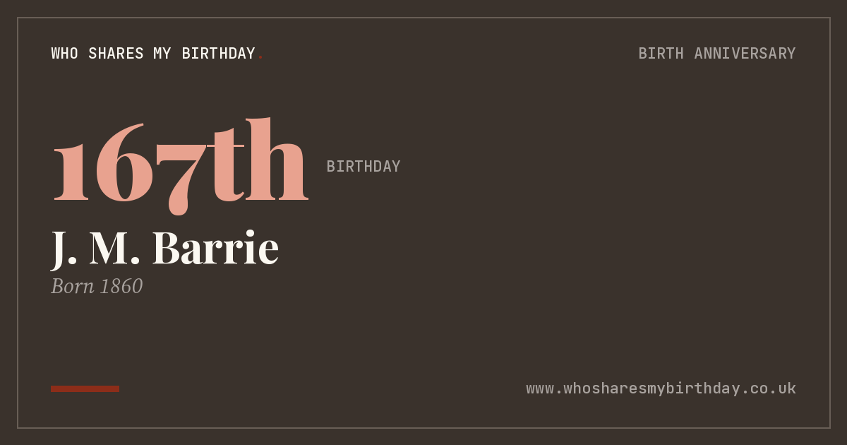J. M. Barrie