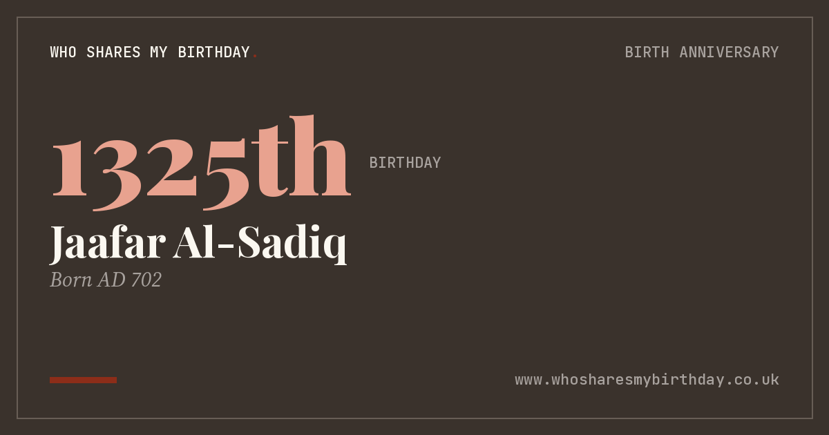 Jaafar Al-Sadiq