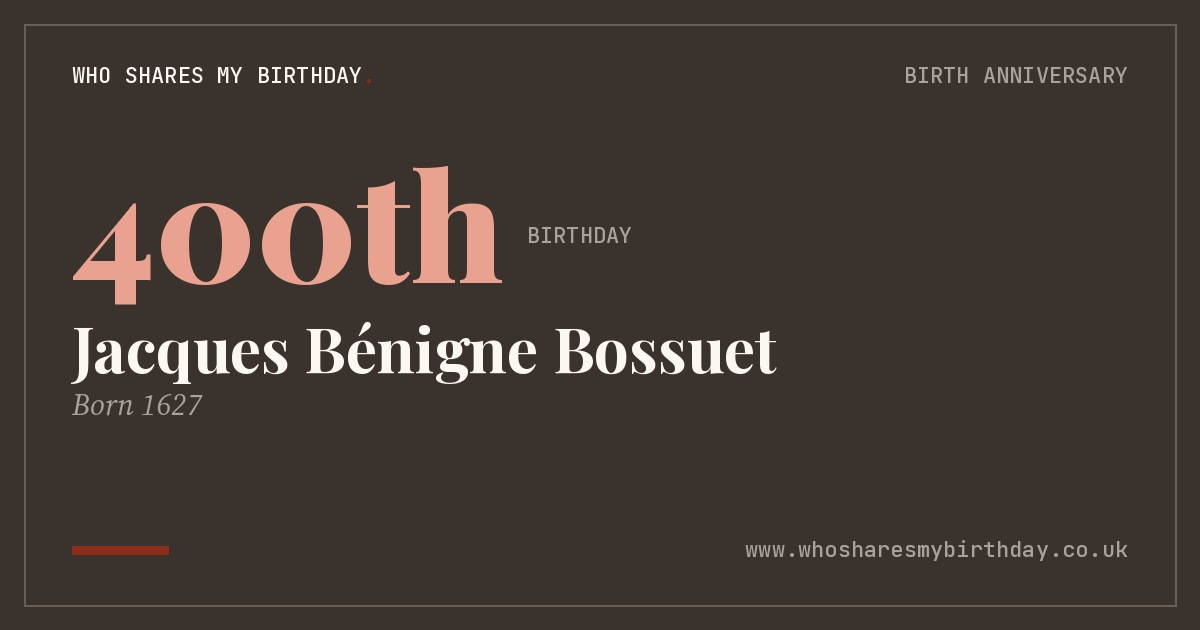 Jacques Bénigne Bossuet