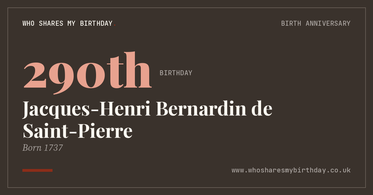 Jacques-Henri Bernardin de Saint-Pierre