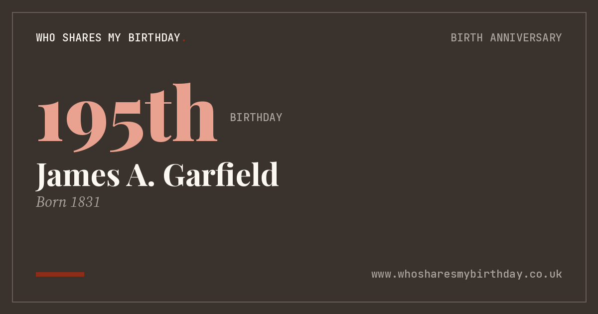 James A. Garfield
