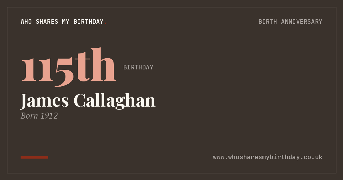 James Callaghan