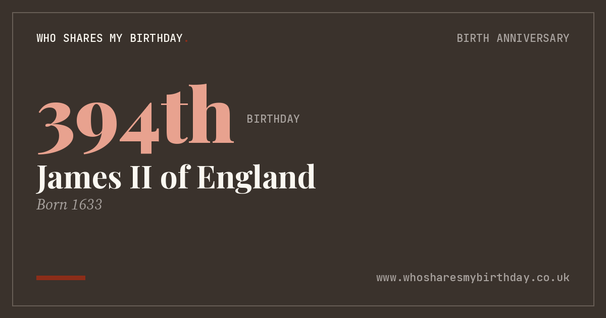 James II of England